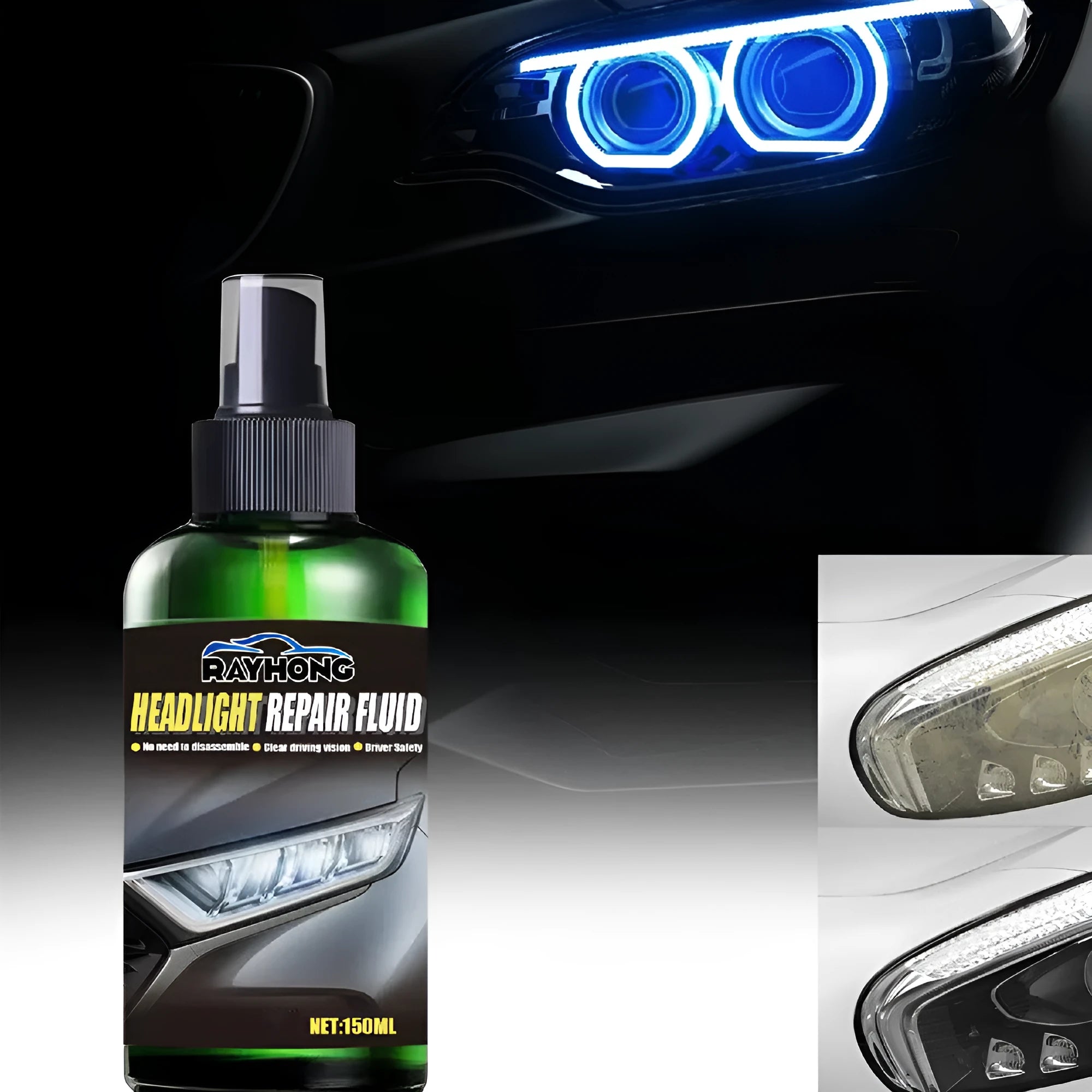 150ml bottle of car lamp repairing liquid for headlight restoration
