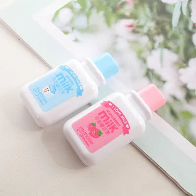 Creative bottle-shaped correction tape with 6m length in colourful design