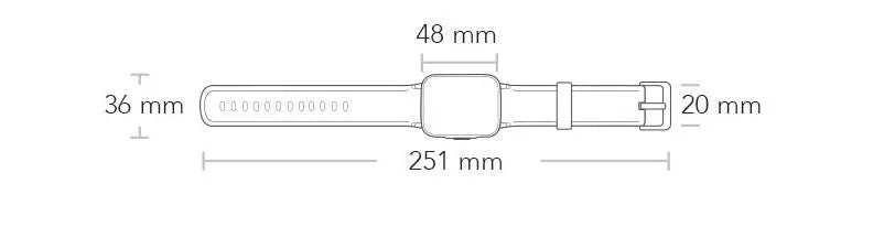 Black waterproof smart fitness bracelet with 1.4-inch touchscreen on a silicone wrist strap