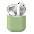 Silicone clamshell protector case for Apple AirPods 2 in multiple colour options