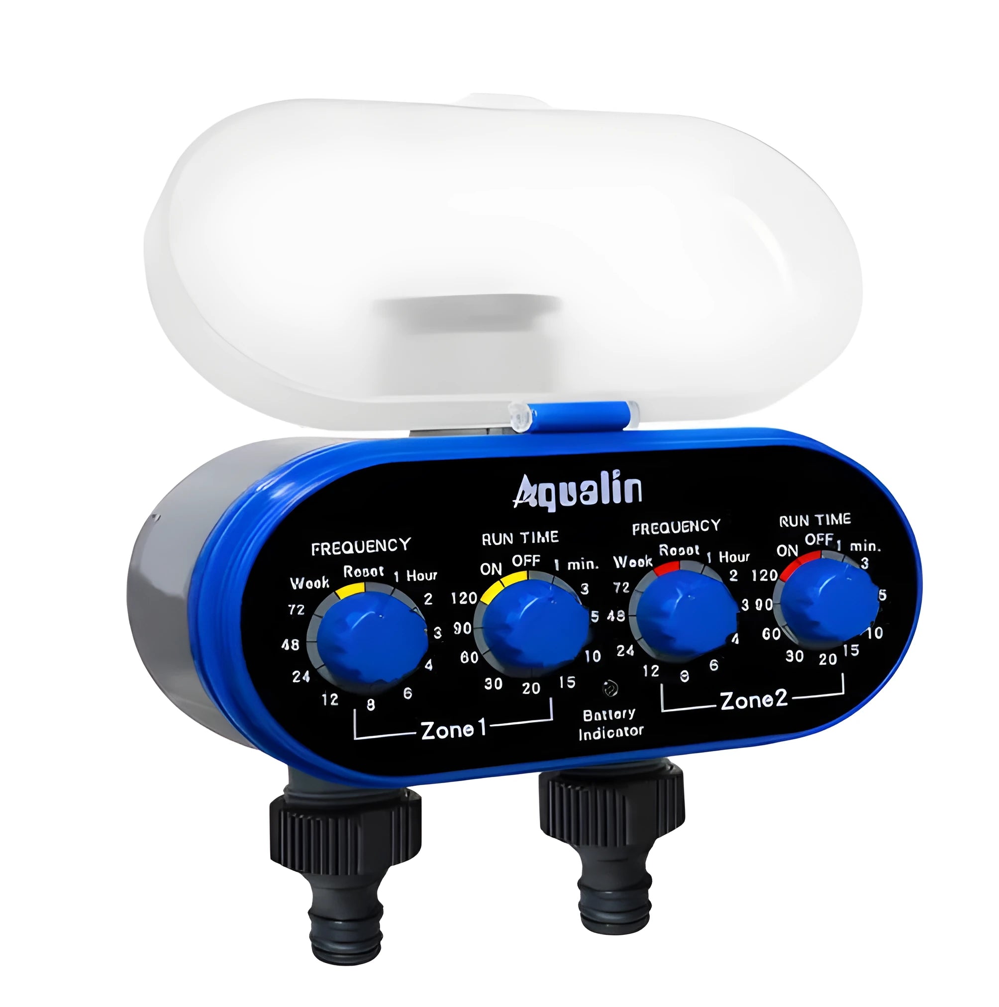 Dual timed intelligent irrigation automatic watering device with digital display