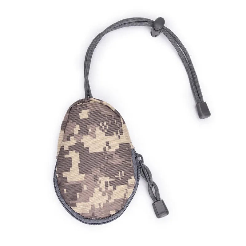 Outdoor multifunctional key bag made from Oxford cloth in various colours.
