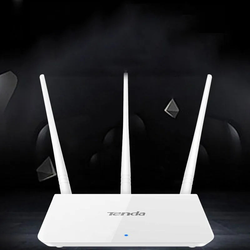White wireless router with dual-band 2.4G and 5G support for home broadband networking.