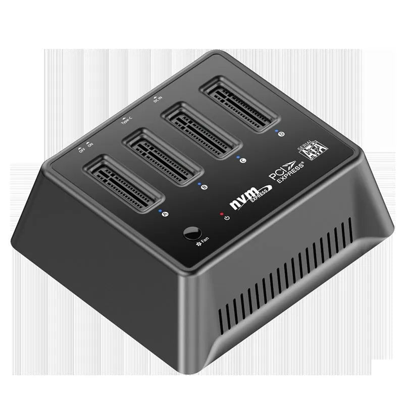 Aluminium M2 SSD mounting base with 90x78x34mm dimensions and European colour coding