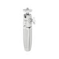 Compact aluminium desktop tripod with extension selfie stick for mobile phones