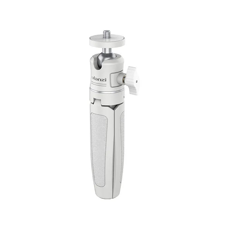 Compact aluminium desktop tripod with extension selfie stick for mobile phones