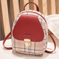Diagonal one shoulder phone bag in PU leather, shown in a selection of colours.