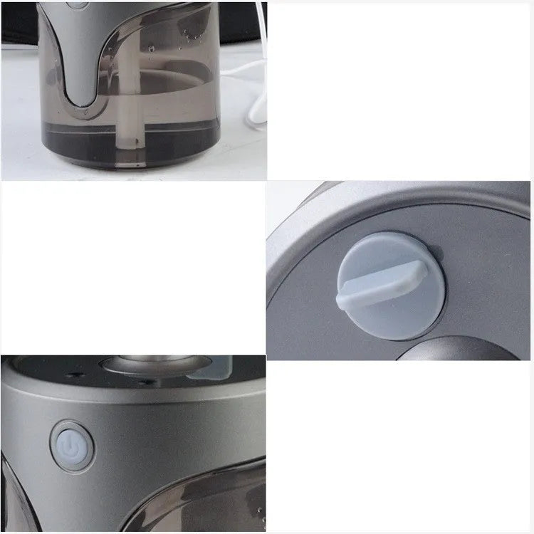 Automatic hands-free alcohol dispenser with 600ml transparent tank and infrared sensor