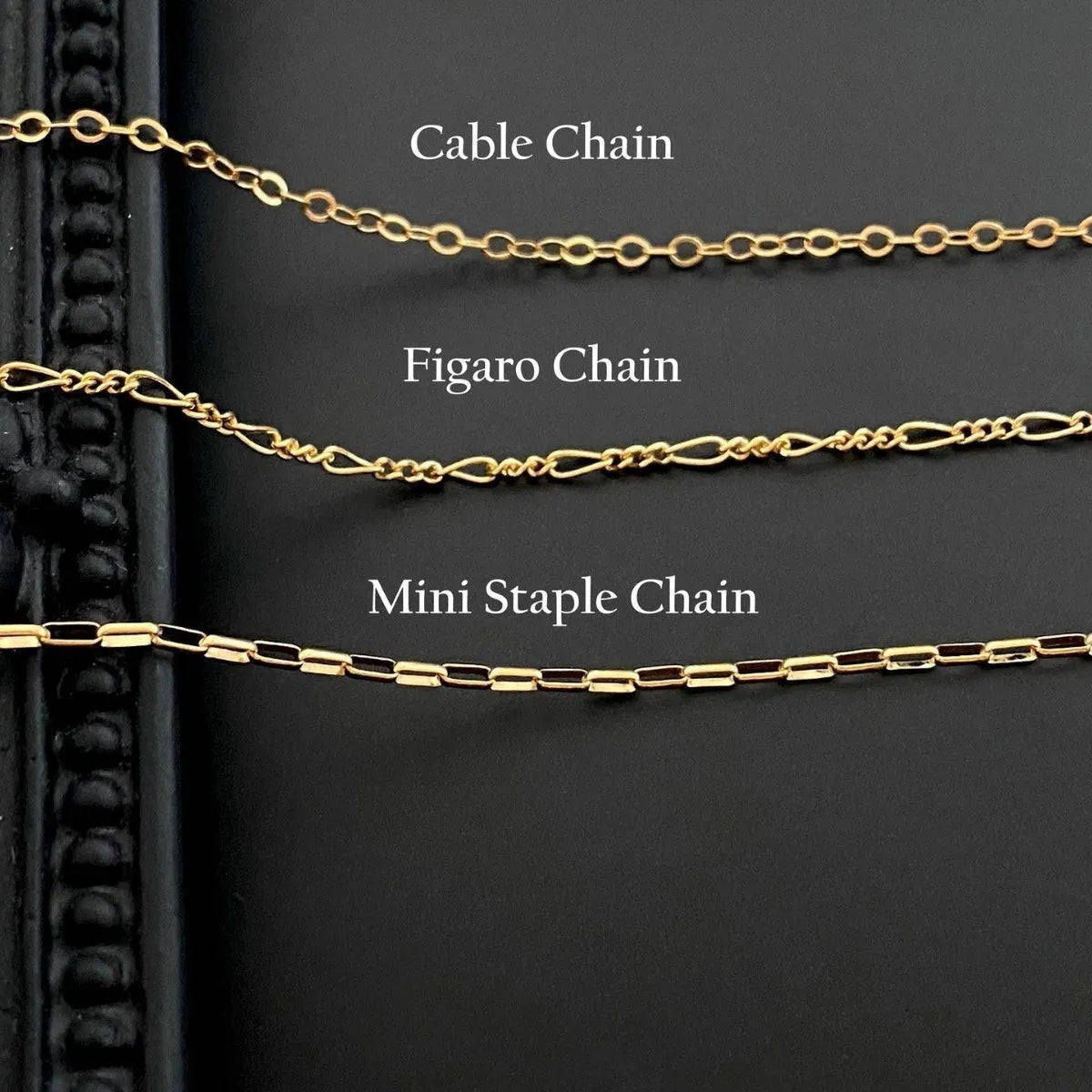 Ghost motif titanium steel pendant necklace with stainless steel chain in twisted cable figaro or mini staple styles
