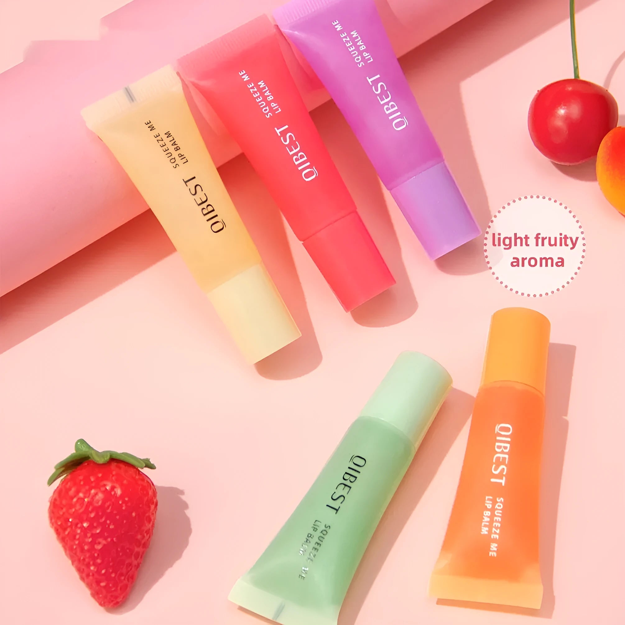 Water coagulation lip balm in standard lipstick format for universal moisturising and anti-chapping care