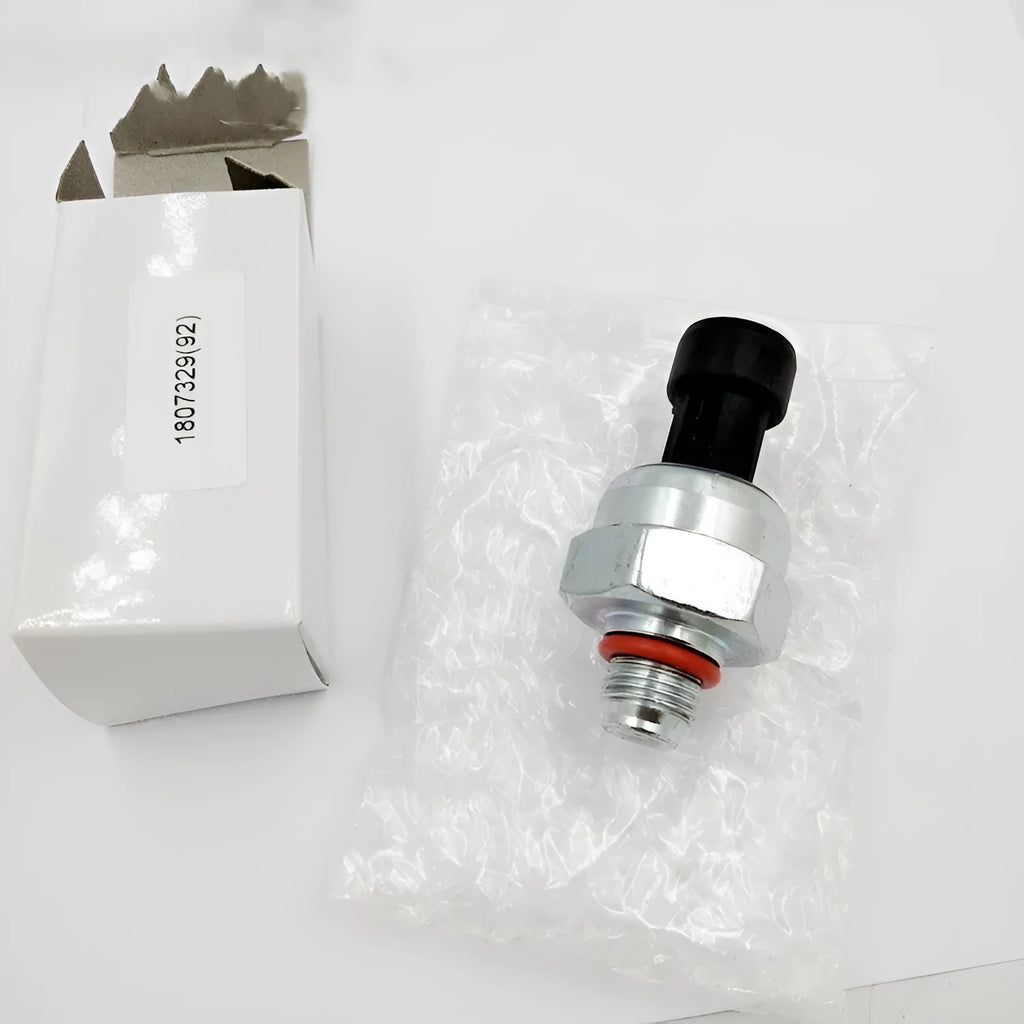 Ford F4 and F6 pressure sensor F6TZ-9F838-A with connecting line in black.