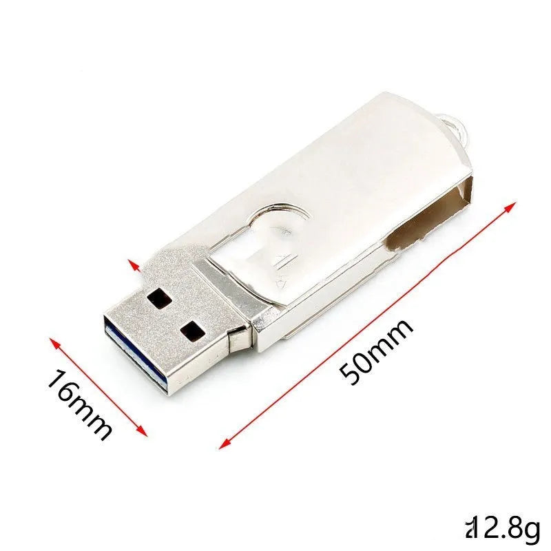 ATMEGA32U4 USB development board for virtual keyboard programming measuring 50mm by 16mm