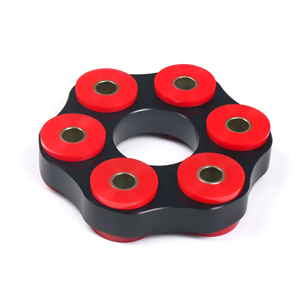 Red polyurethane aluminium drive shaft bracket for BMW E28, E46, E36, E30 M3