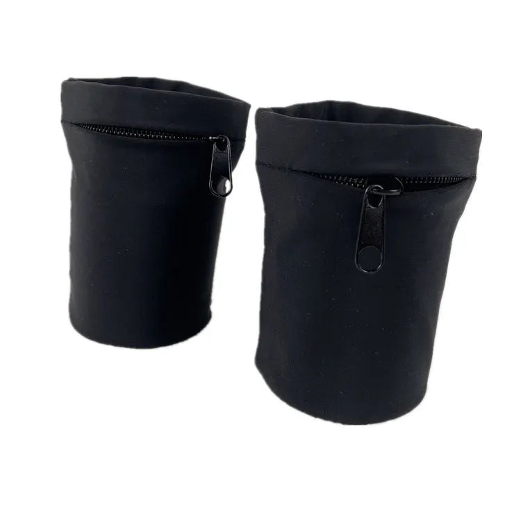 Wrist bag armband measuring 10cm by 10.5cm for mobile phones during camping and fitness activities