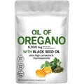 Bottle of butter black seed oil soft gel capsules for adults, showing 180 or 300 tablet pack option.