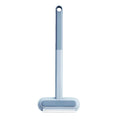 Multifunctional 4-in-1 cleaning brush with flannel head and extension handle for pet hair and screen cleaning.