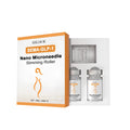 Micro needle roller and two 10ml bottles of slimming essence for body contouring.