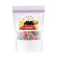 Ginseng Five Treasure Tea pack showing 20 individual tea bags with ginseng, goji berries, and hawthorn herbal blend