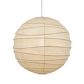 Japanese rice paper chandelier ceiling light in 30cm and 45cm diameters with three colour lighting