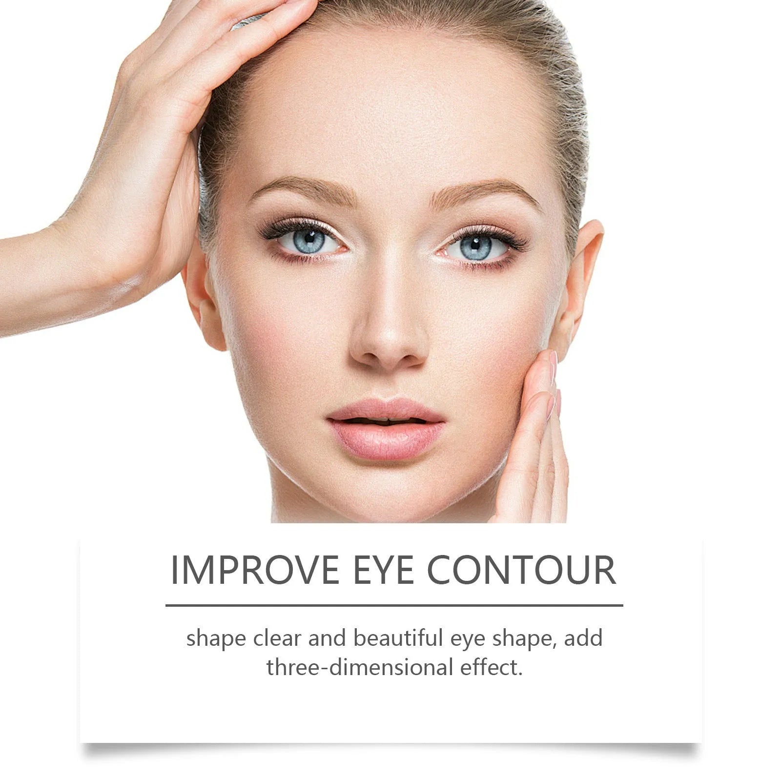 Meimu Tie eyelid stickers pack containing 80 pieces with collagen and hyaluronic acid hydrogel formula