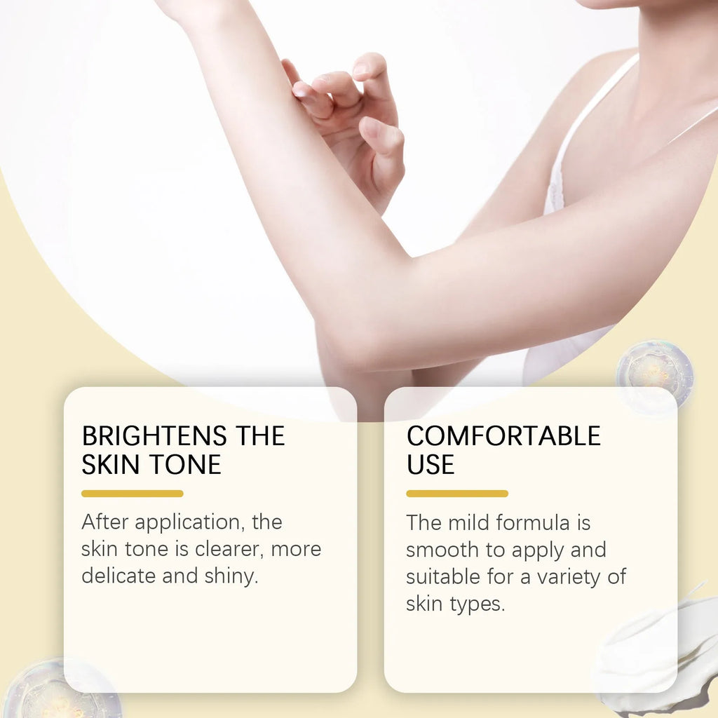 50g container of skin lightening cream with vitamin C and titanium dioxide for pigmentation concerns