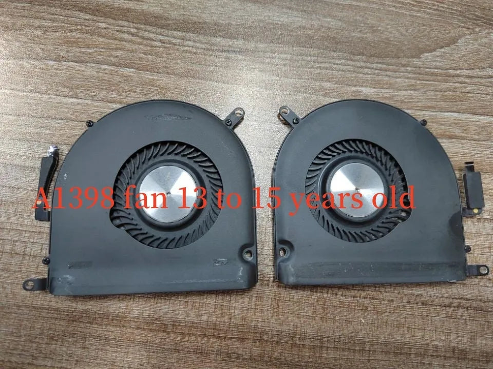 MacBook Pro A1398 laptop cooling fan replacement component