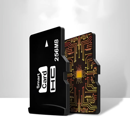 256MB MicroSD TF memory card for MP3 players, cameras, and mobile phones.