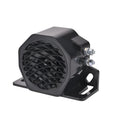 Black GQ-208A reversing buzzer horn for 12-80V vehicles.