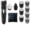 Standard colour multifunctional nose and beard hair clippers with cleaning brush