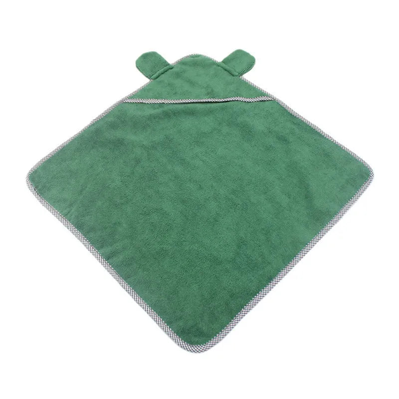 Grey and green ultra fine fibre pet towels for dogs and cats in three sizes