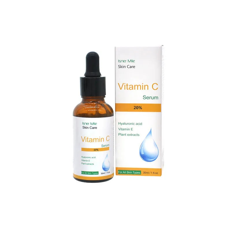 30ml vitamin C undiluted serum bottle for brightening dull, uneven skin