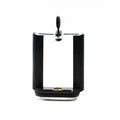 Black plastic U-shaped mobile phone clip bracket for universal device mounting