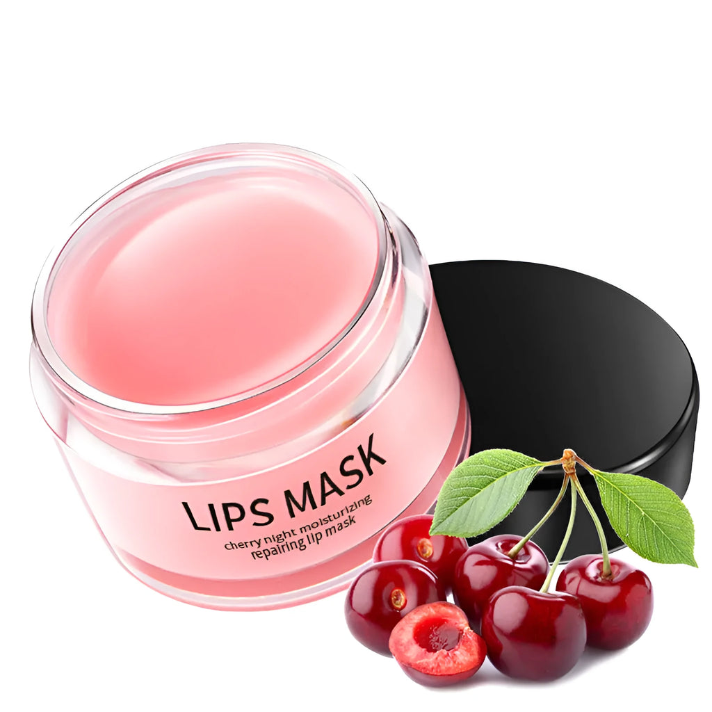 Boxed lip mask product with 20-30g moisturising formula for dry lip care
