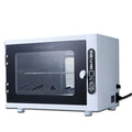 Small silver UV steriliser for beauty salons with stainless steel chamber