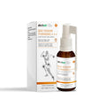 30 ML bottle of herbal joint soothing spray with a spray pump.