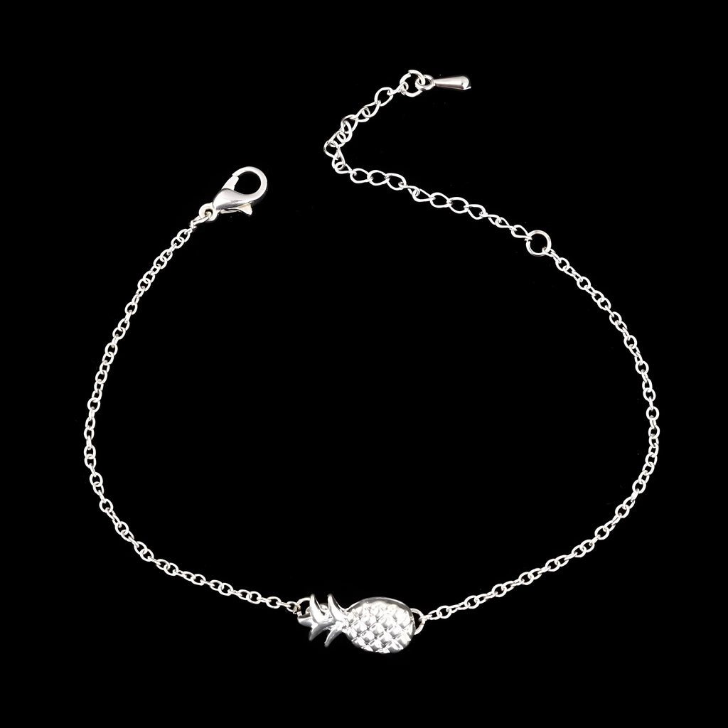 Gold or silver alloy pineapple bracelet for women from XINGX series
