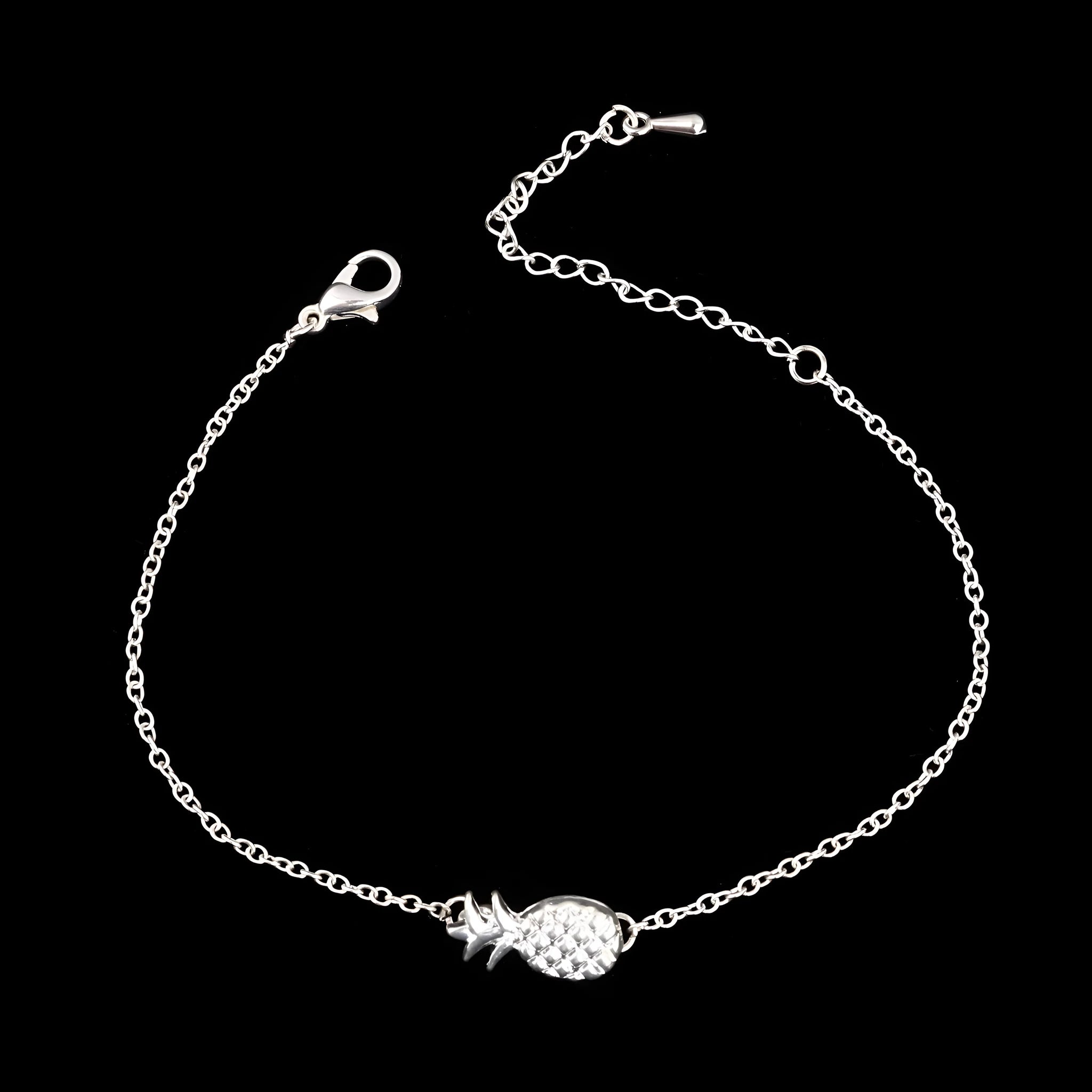 Gold or silver alloy pineapple bracelet for women from XINGX series
