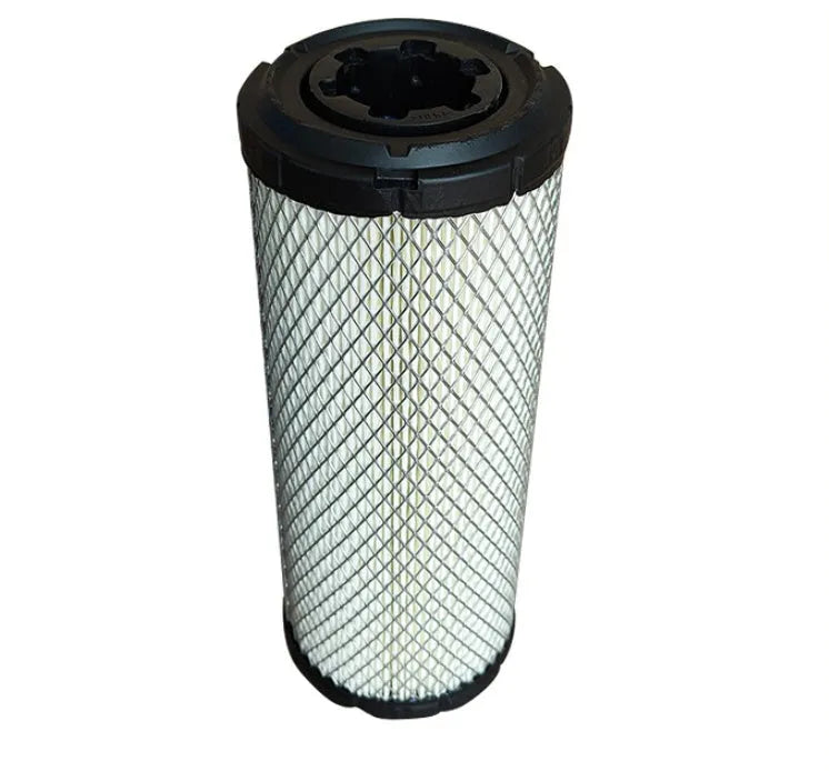 Donaldson engine air filter model 1027 with a tall cylindrical shape and wood pulp filter paper.