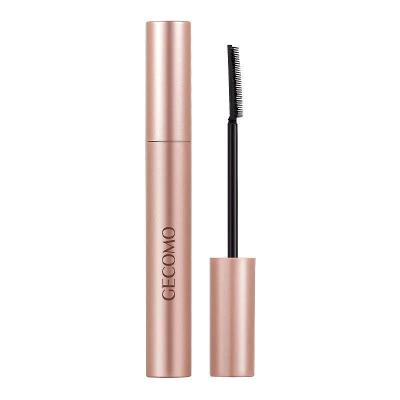 Black women's natural curly long makeup mascara with dimensions 14cm height