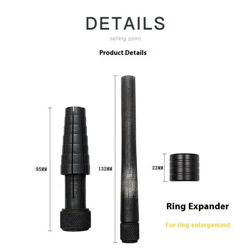 HXF330025 ring expansion tool with circular stretcher mechanism for jewellery resizing