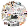 Set of 50 waterproof graffiti cartoon stickers for luggage and notebooks