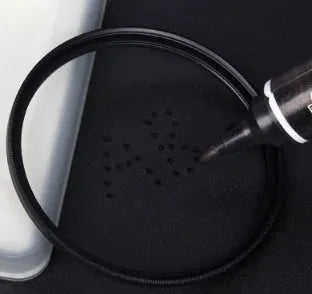 Set of neutral density camera lens filters in ND2, ND4, ND8, and ND400 with various thread sizes from 37mm to 95mm.