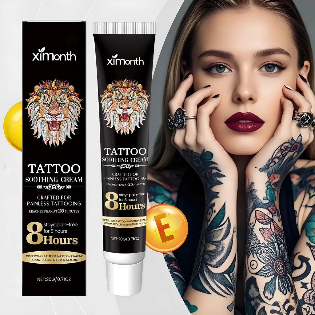 20g tattoo soothing neck cream container for gentle cleaning and aftercare treatment