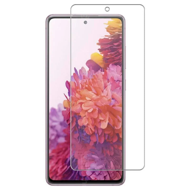 Toughened glass screen protector for Samsung phones with privacy, matte, HD, and ceramic film options.