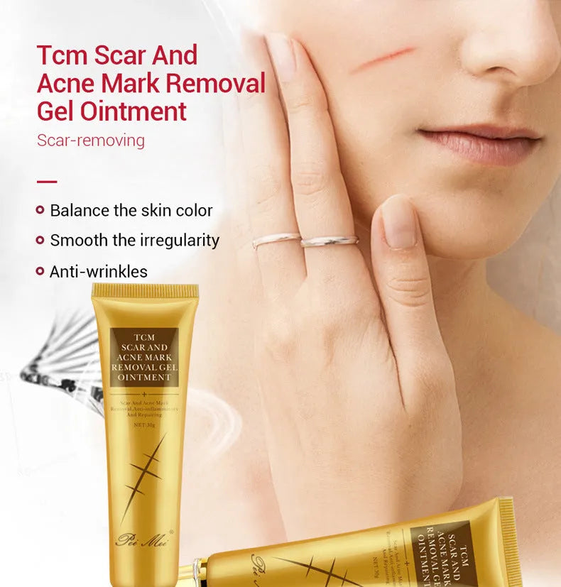 Light Scar Cream PM6881 scar treatment gel for fine grain desalination face and body