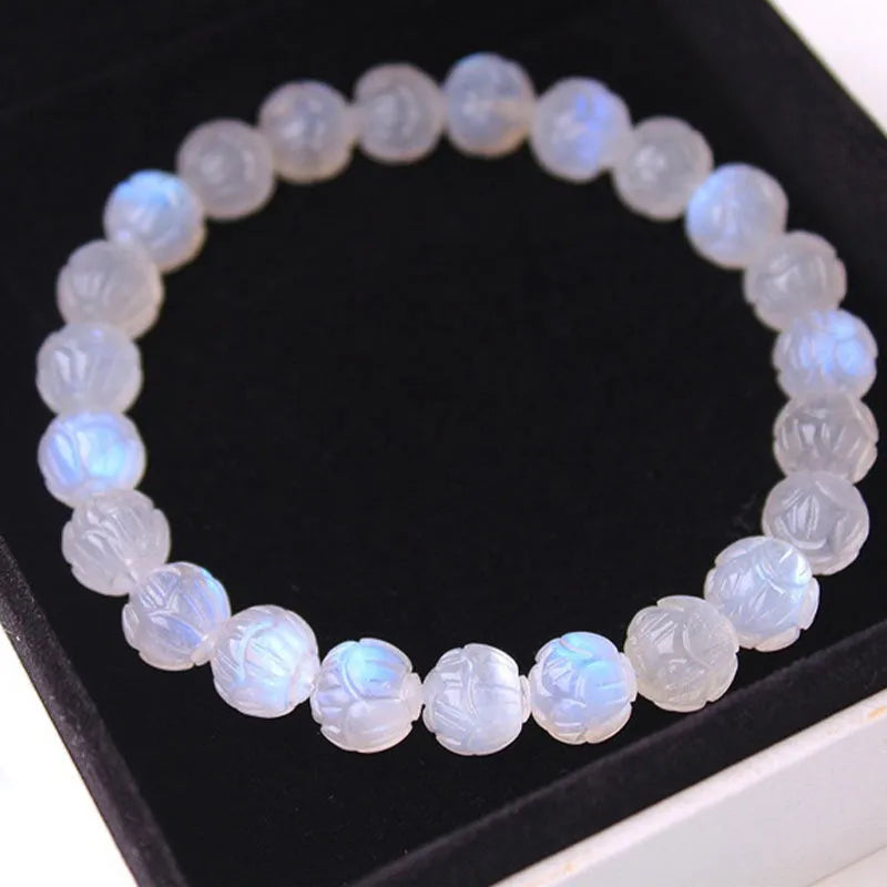 Hetian jade lotus bead necklace and bracelet set with white sandalwood and beeswax accents.