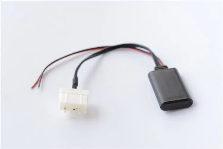 Black Mazda car Bluetooth audio cable with JieRui-BT 5908 chip for 2006+ vehicle models