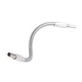 Silver metal flexible shaft with 6.35mm shank for cordless drill grinding and polishing attachments