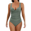 European and American push up hard bag one-piece swimsuit in polyester available in multiple colours and sizes.