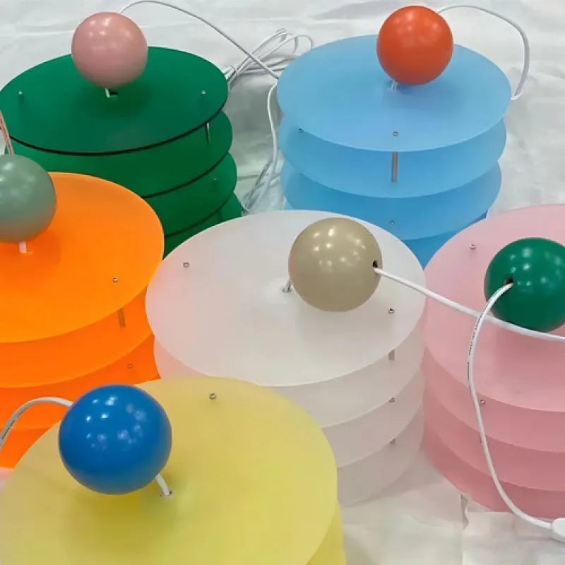 PH5 Macaron adjustable chandelier pendant light with frosted glass shade for restaurant ceiling.